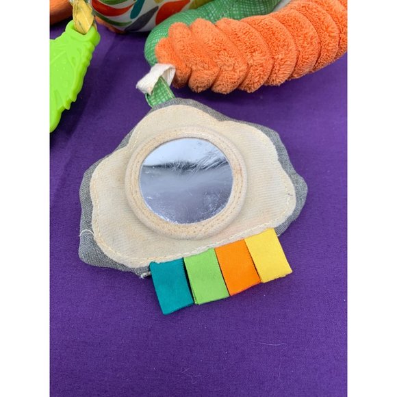 Infantino 2016 Go Gaga Curly Spiral CarSeat Fox Baby Sensory Activity Toy - Picture 6 of 9